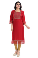 MM-325 Red Kurti