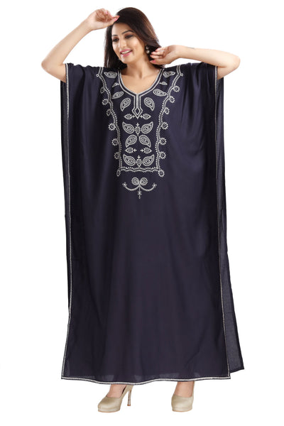 Designer Women Long Kaftan Kimono Beach Maxi Dress Swimsuits Cover Ups AK-01