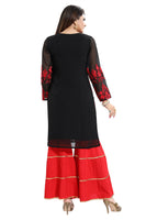 Gorgeous Grace Pakistani Style Embroidered Short Kurti For Women
