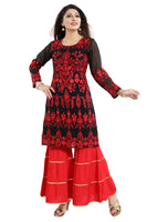 Gorgeous Grace Pakistani Style Embroidered Short Kurti For Women