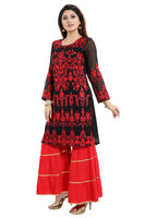 Gorgeous Grace Pakistani Style Embroidered Short Kurti For Women