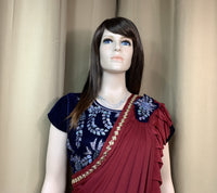 Designer Ruffle Style ready to wear Saree