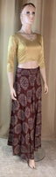 Printed Heavy rayon designer skirt