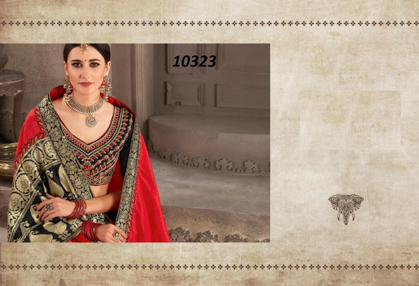Two Toned Soft Silk Saree