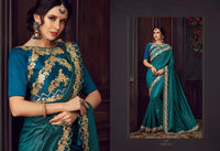 Two Tone Silk Saree