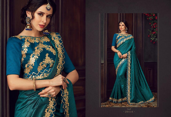 Two Tone Silk Saree