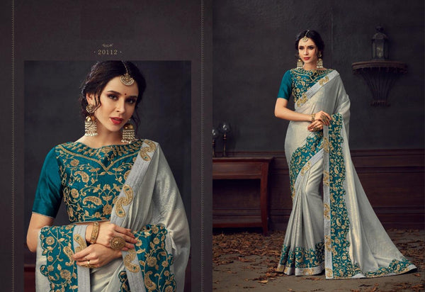 Two Tone Silk Saree