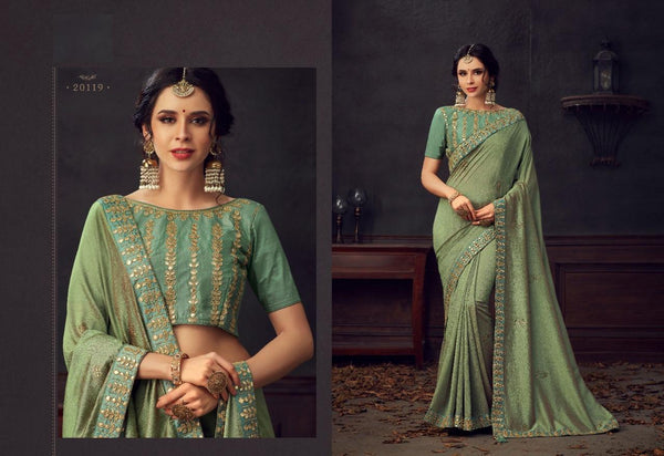 Two Tone Silk Saree