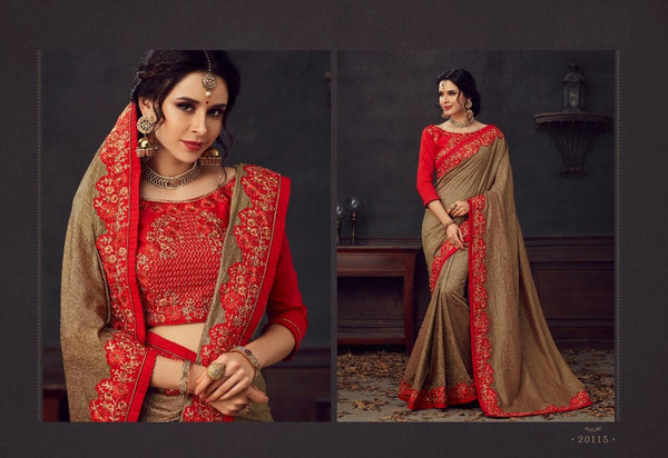 Two Tone Silk Saree