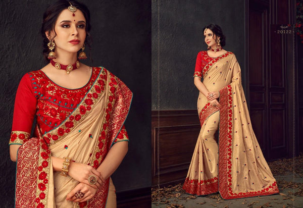 Two Tone Silk Saree