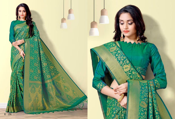 Green Kanjivaram Silk Saree