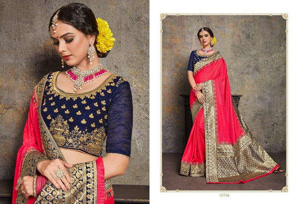 Two Tone Silk Saree