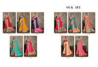 Two Tone Silk Saree