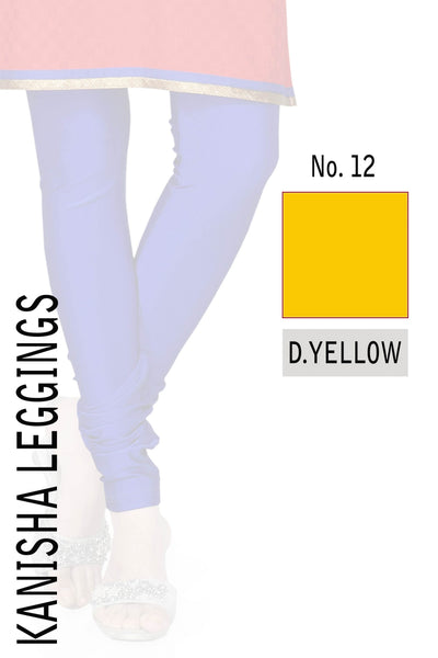 KANISHA LEGGINGS- D.YELLOW