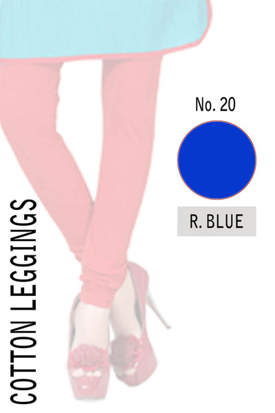 COTTON LEGGINGS- R.BLUE