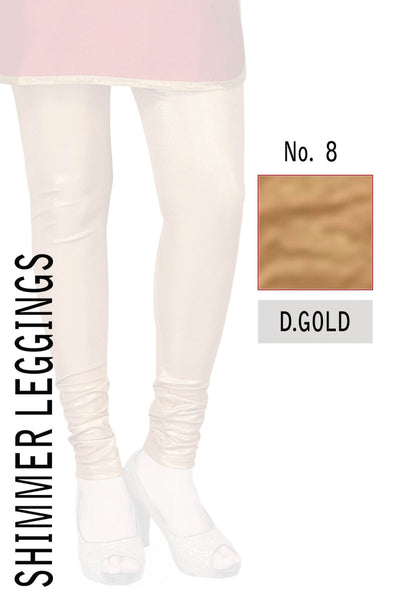 SHIMMER LEGGINGS- Dark Gold