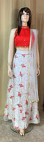 Designer Lehenga and Crop Top set