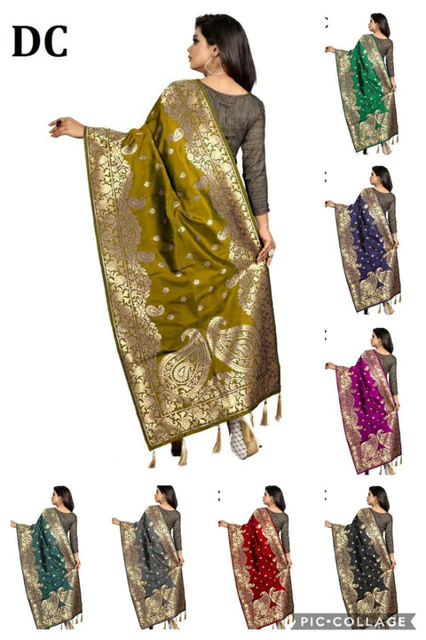 Banarasi silk Jacquard Dupatta