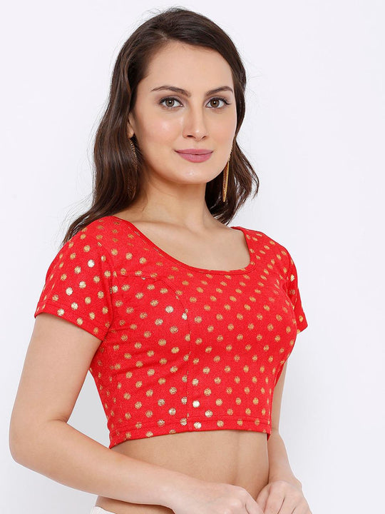 Lycra Stretchable Blouse in multiple colors